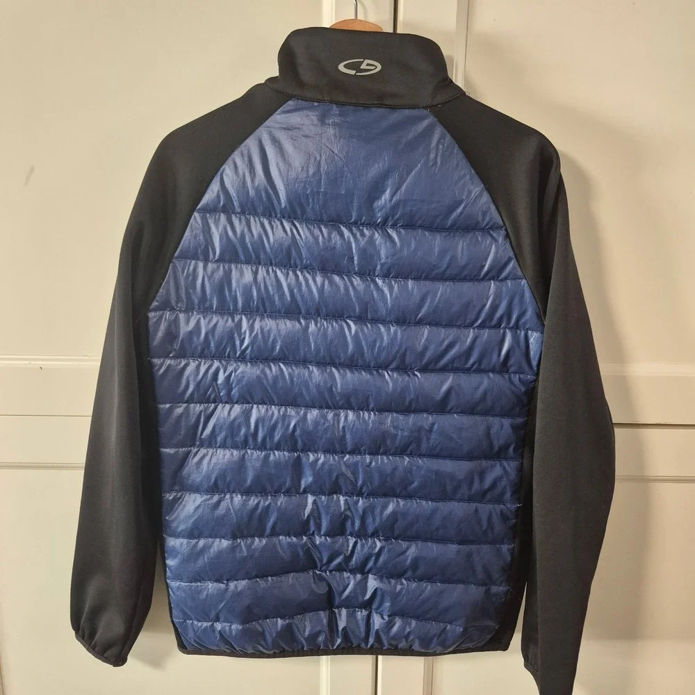 C9 by Champion Kids VentureLoft Hybrid Puffer Jacket Blue Black Small L5494